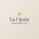 La Opala Minimalist Logo Card