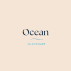 Ocean Brand Logo Card with Minimalist Design